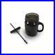 100% BPA 20 Oz Mason Jar Doubled wall Acrylic Cup With Straw Tumbler Mug w Handle