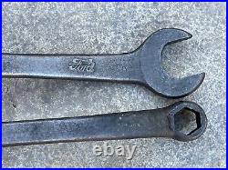 1910's 1920's 1930's FORD SCRIPT ASSORTED WRENCH TOOL LOT (9) PIECES