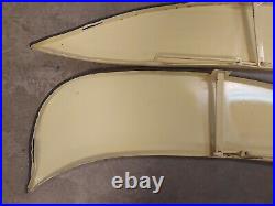 1957 1958 FORD Fender Skirts Painted Steel. Used flush mount. 58 EDSEL STA WAGON