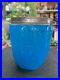 1960_Vintage_Handmade_Floral_Embossed_Blue_Glass_Jar_Bucket_with_Carry_Handle_01_toet