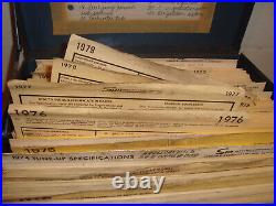 1966 through 1982 Vintage SUN Specification Service in Original Metal Box