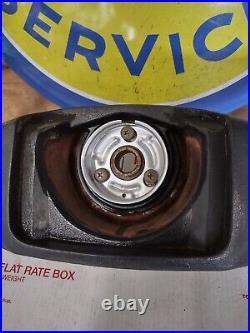 1973-88 Gmc Truck Steering Wheel Some Hardware Nice Horn Cap Button Squarebody