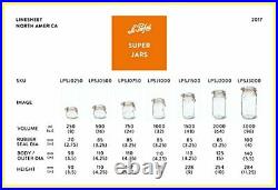 1 Le Parfait Super Jar Wide Mouth French Glass Preserving Jars Zero Waste