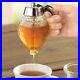 240ml Honey Dispenser Glass Handle Drip Syrup with Stand. Honey Jars