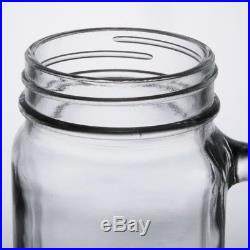 36 NEW Core 16 oz. Mason Jar / Drinking Jar with Handle 3 X12/CASE