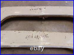 65 66 Cadillac Fender Skirts. Fleetwood Oem Factory Steel With Stainless Trim