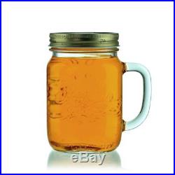 750ml mason jar with handle and screw top pack of 10