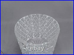 ABP American Brilliant Period Russian Canterbury Cut Glass & Silverplate Jar