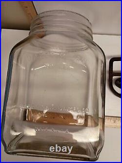 ANTIQUE DAZEY NO 40 PADDLE BUTTER CHURN WithORIGINAL DAZEY 4 QUART GLASS JAR