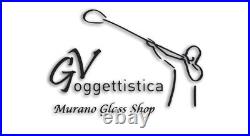 Adriano dalla valentina Jar with Handles IN Murano Glass Signed