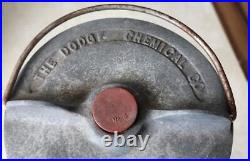 Antique Dodge Chemical Co. Boston Ma. 4 Qt Embalming Fluid Mortician Glass Jar