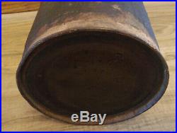 Antique Glass & Tin Oil Kerosene Can Jar with Pour Spout, Handle