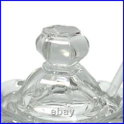 Baccarat Crystal Bretagne Harcourt Missouri Mustard with Spoon France 4 3/8in