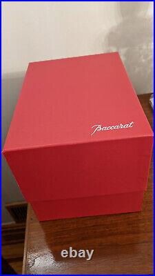 Baccarat Missouri Mustard/Jam/Condiment Pot 1837180 wSpoon Box Set Crystal Glass
