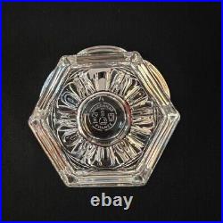 Baccarat Missouri mustard Pot 1837180 with Spoon Box Set H 11.5cm Crystal Glass