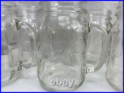Ball 16-oz. Capacity Clear Glass Drinking Mason Jars with Handle 6 Pack