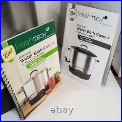 Ball FreshTech Electric Water Bath Canner and Multi-Cooker With Manual & Recipe