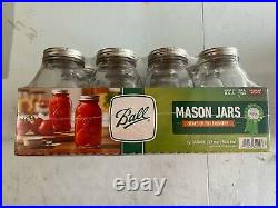Ball Regular Mouth Mason Jars, Quart Size (32 OZ), 12 Pack, SHIPS FAST FREE