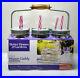 Better Homes & Gardens 7 Piece Mason Caddy with 6 Jars Straws NEW