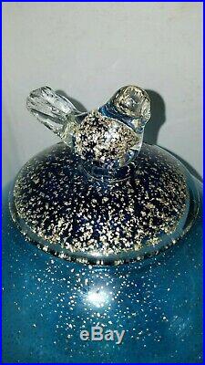 Bird Handle Design Glass Apothecary Jar Centerpiece / Wedding Candy Container
