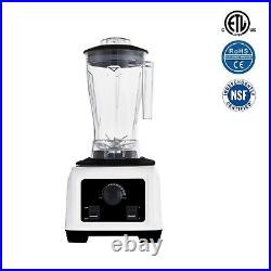 Commercial Blender with Manual Controls 64 Oz / 2L Capacity