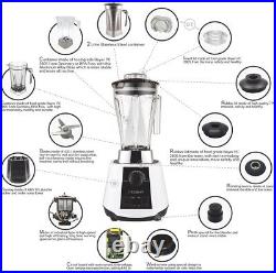 Commercial Blender with Manual Controls 64 Oz / 2L Capacity