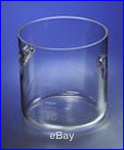 Corning Pyrex Borosilicate Glass Cylindrical Jar With Recessed Handles, 305mm X