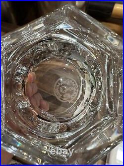 Crystal BACCARAT HARCOURT MISSOURI JAM JAR with Lid and Spoon