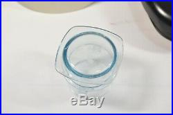 Cuisinart 6 Cup 50 Oz. Glass Blender Jar LID Pitcher Square Chrome Handle CB500