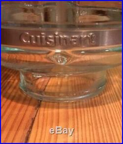 Cuisinart 6 Cup 50 Oz. Glass Blender Jar Pitcher Square Chrome Handle CB600