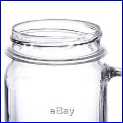 Drinking Mason Glass Jars With Handles + Straws Party / Wedding / Decoration