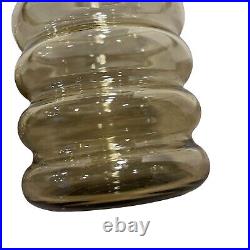 Holmegaard Primula Apothecary Jar Glass Canister With Lid Jacob Bang 12.5