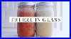How To Freeze Food In Glass Jars U0026 Containers Simple Living