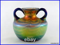 Imperial FH 180 Drag Loop Handled Vase Free Hand Line ca. 1923-24