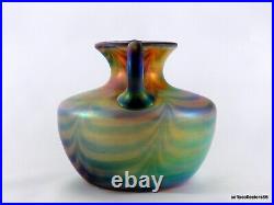 Imperial FH 180 Drag Loop Handled Vase Free Hand Line ca. 1923-24