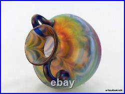 Imperial FH 180 Drag Loop Handled Vase Free Hand Line ca. 1923-24