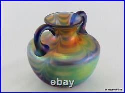 Imperial FH 180 Drag Loop Handled Vase Free Hand Line ca. 1923-24