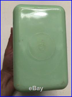 Jadeite Mckee Knob Handle Lid Refrigerator Dish Grease Jar Hard To Find HTF Rare