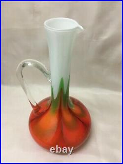Jug Vase Carlo Moretti(Murano glass)