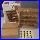 Kamenstein Cube Bamboo Inspirations Spice Rack 16 Labelled Glass Jars with Lids
