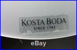 Kosta Boda Reef Collection (2002) Jar with Kjell Engman Designed Fish Handled Lid