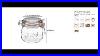 Le Parfait French Glass Canning Jar With 85mm Gasket And LID