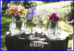 Libbey County Fair Glass Drinking Jars, Set of 12