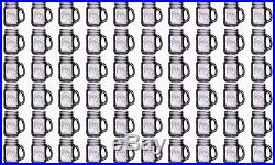 Lot of 60 Bridal Wedding County Fair Mason Jars with Handles 5 Cases Wholesale