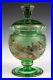 Magnificent Moser Art Nouveau Glass Jar Wolfgang Berndt Enameled-Signed C. 1910