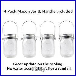 NEW 3 Pack lids and Handles(No Jar) Garden Outdoor Solar Hanging Lantern Decor
