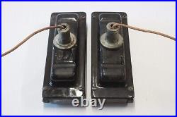 NOS 1947 1948 Pontiac Park Light Lamp Assembly with Wiring Pair GM Guide F-27 F28
