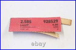 NOS 1947 1948 Pontiac Park Light Lamp Assembly with Wiring Pair GM Guide F-27 F28