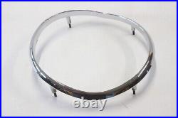 NOS 1957 Pontiac Bonneville Star Chief Headlight Lamp Chrome Bezel Ring 5947745