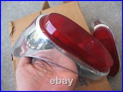 NOS 1961 Studebaker Lark Rear Tail Stop Lights UNUSED in Orig Boxes